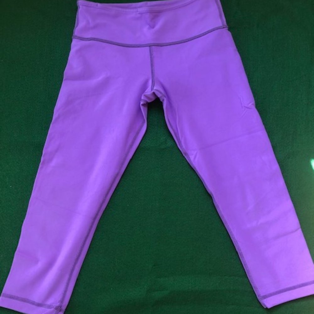Lululemon Wunder Under Crop Leggings Size 6